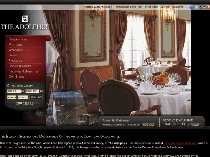 www.hoteladolphus.com