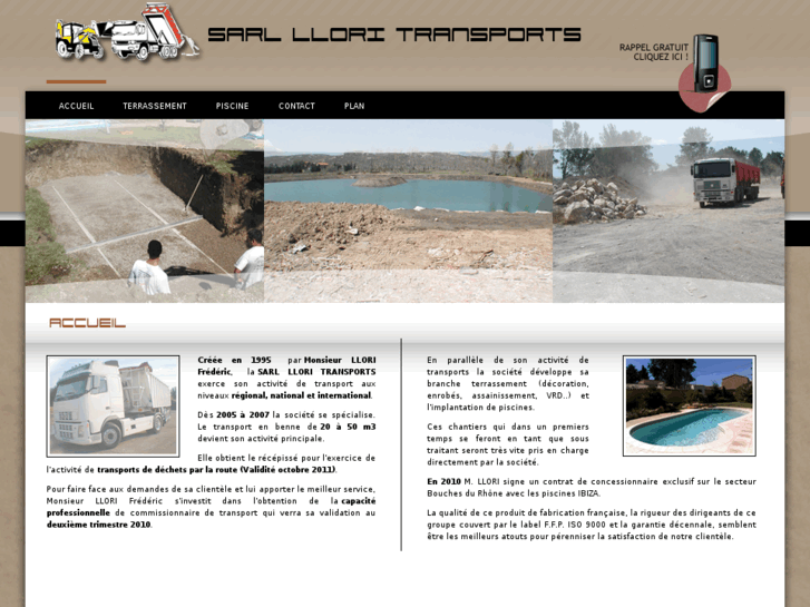 www.llori-transports-tp-piscines.com