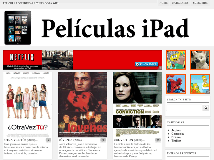 www.peliculasipad.es