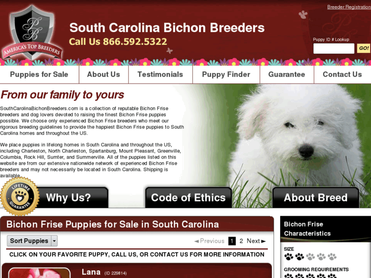 www.southcarolinabichonbreeders.com