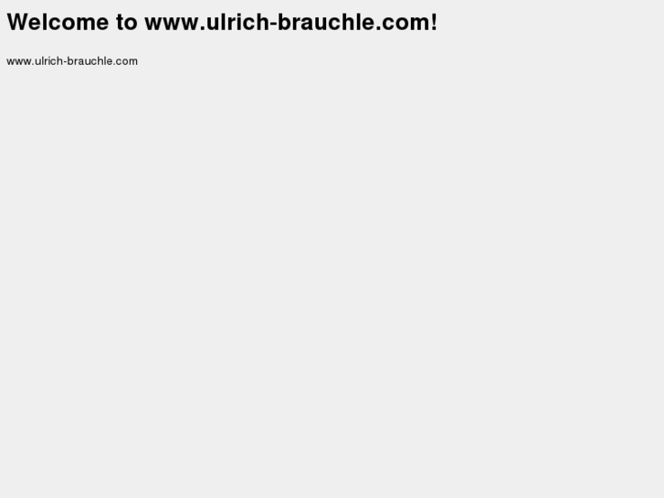 www.ulrich-brauchle.com