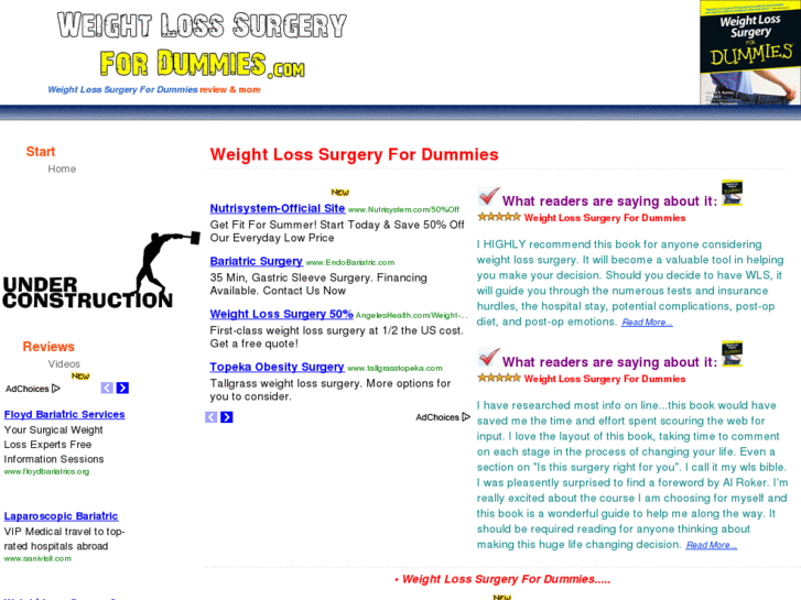 www.weightlosssurgeryfordummies.com