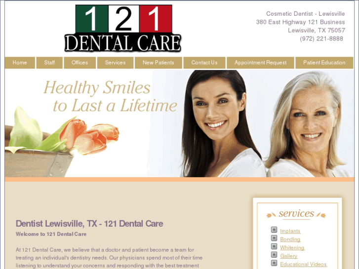 www.121dentalcare.com