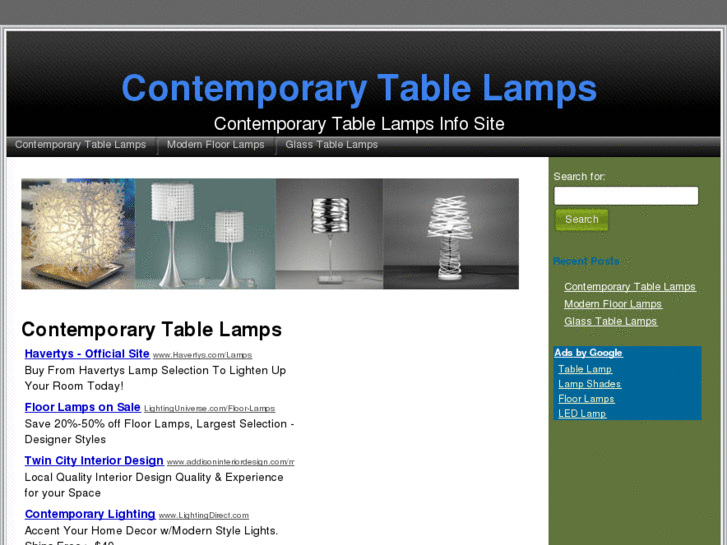 www.contemporarytablelampsnow.com