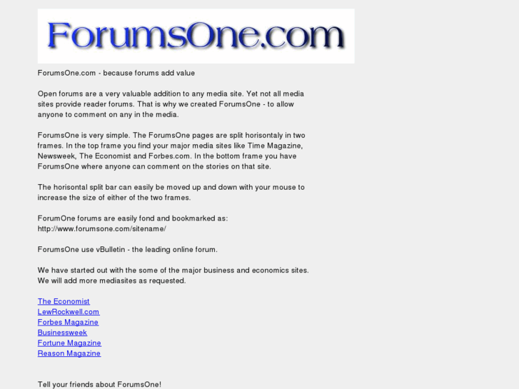 www.forumsone.com