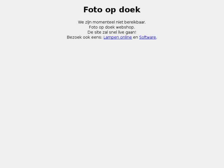 www.fotoopdoek.com
