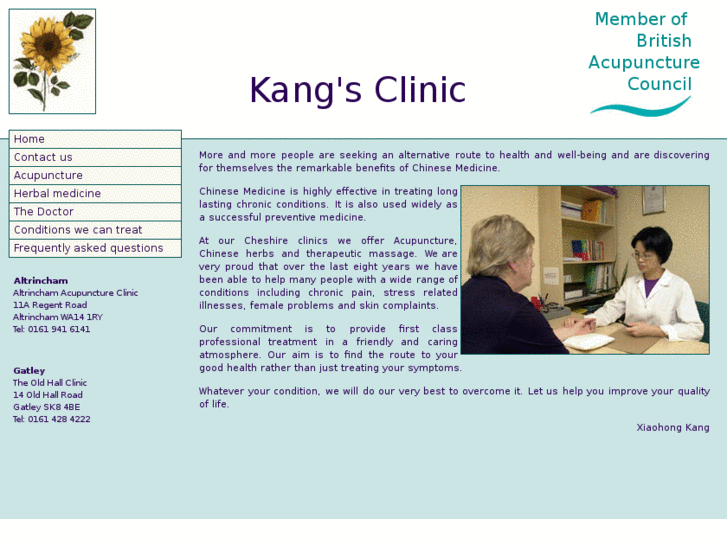 www.kangsclinic.co.uk