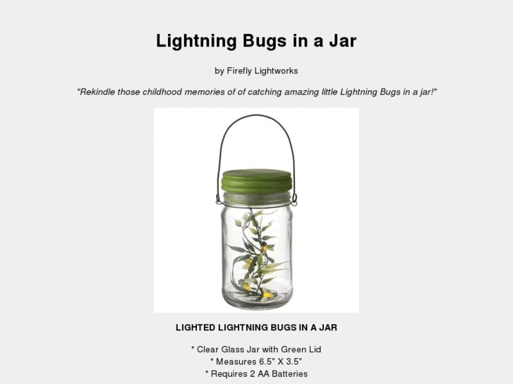 www.lightningbugsinajar.com