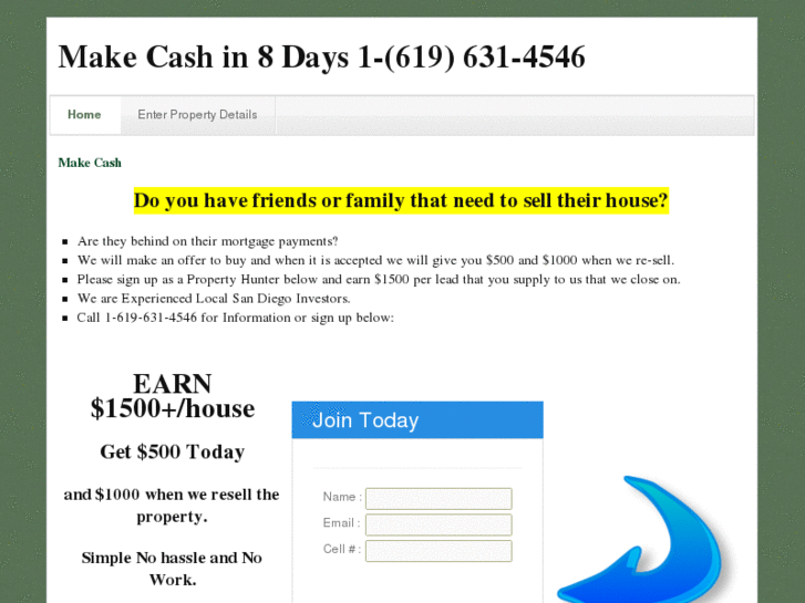 www.makecashin8days.com