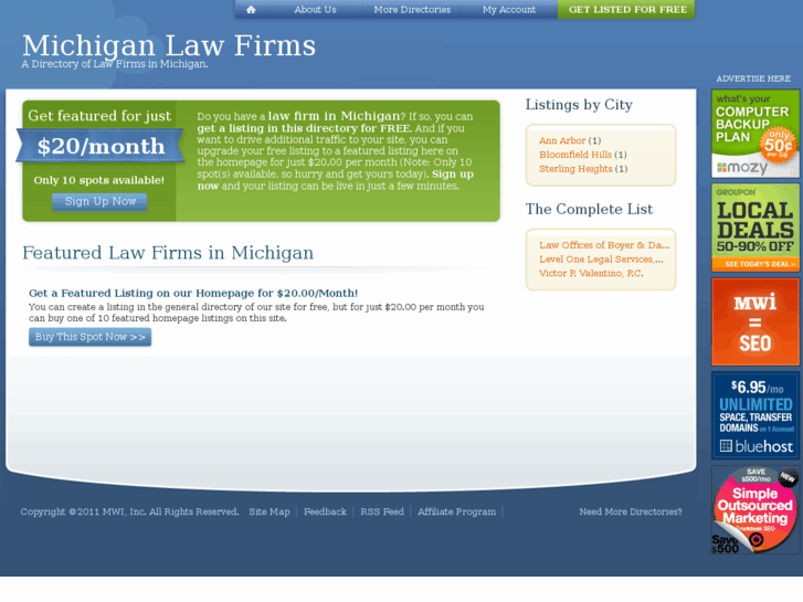 www.michiganlawfirms.org