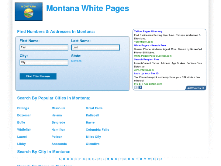 www.montana-white-pages.com