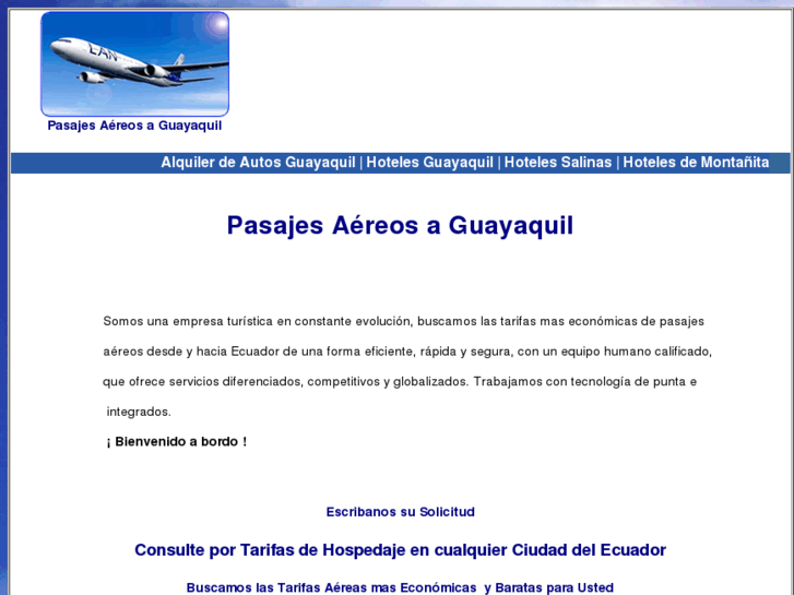 www.pasajesaereosaguayaquil.com