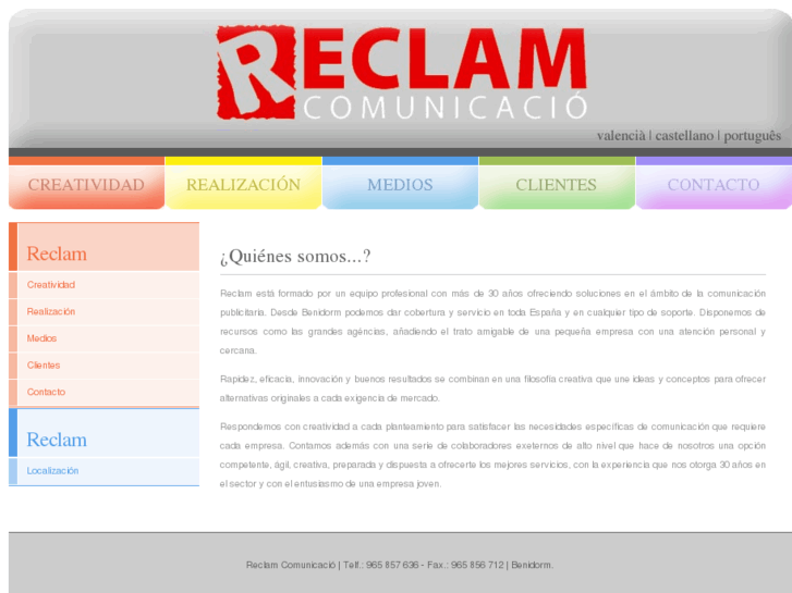 www.reclamcomunicacio.com