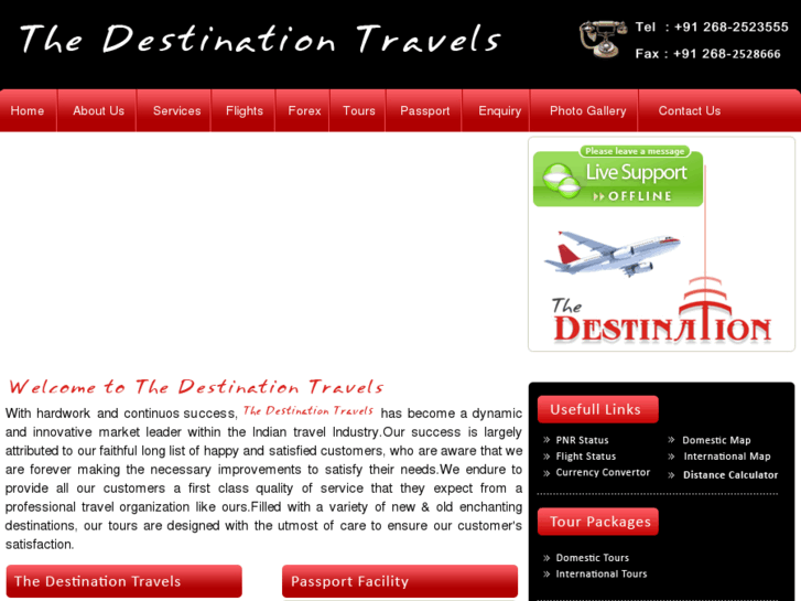 www.thedestinationtravels.com