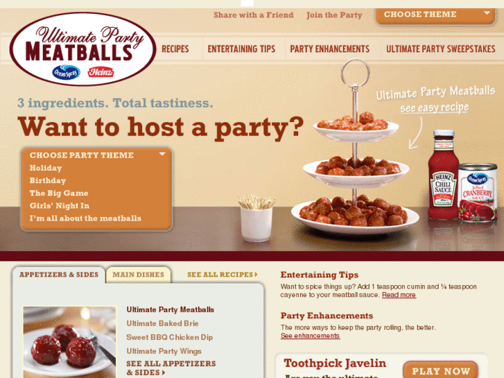 www.ultimatepartymeatballs.com