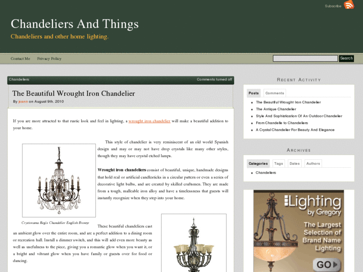 www.chandeliersandthings.com