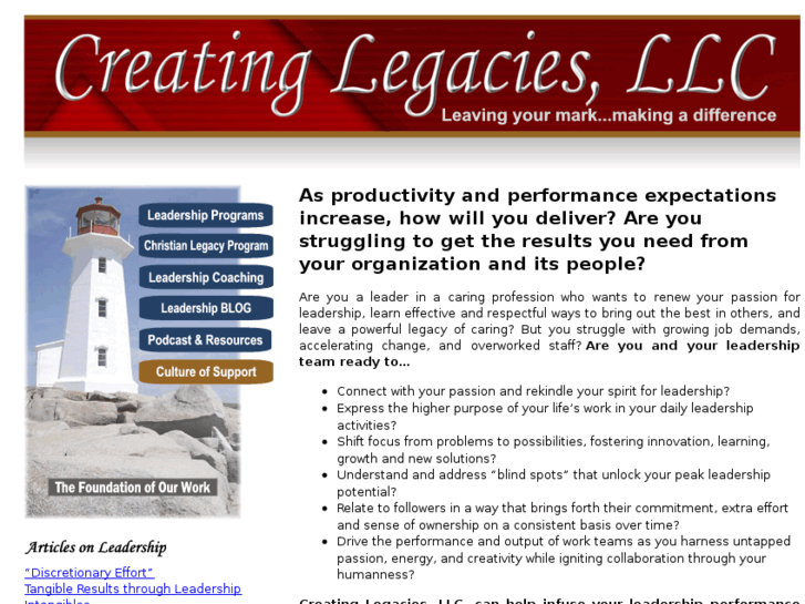 www.creatinglegaciesllc.com