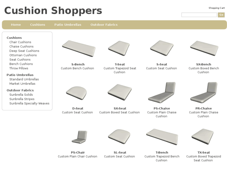 www.cushion-shopper.com