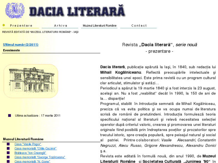 www.dacialiterara.ro