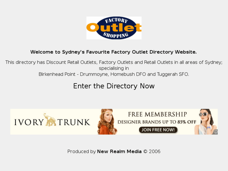 www.factoryoutletssydney.com