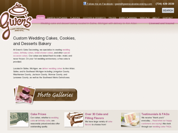 www.gwenscakedecorating.com