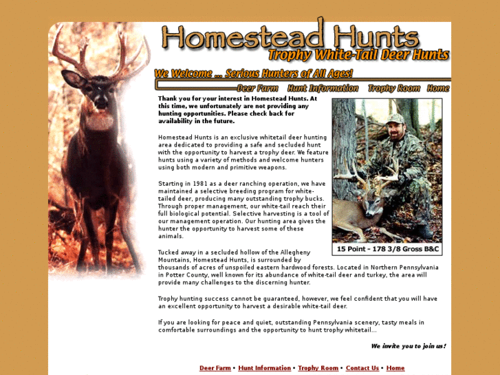 www.homesteadhunts.com