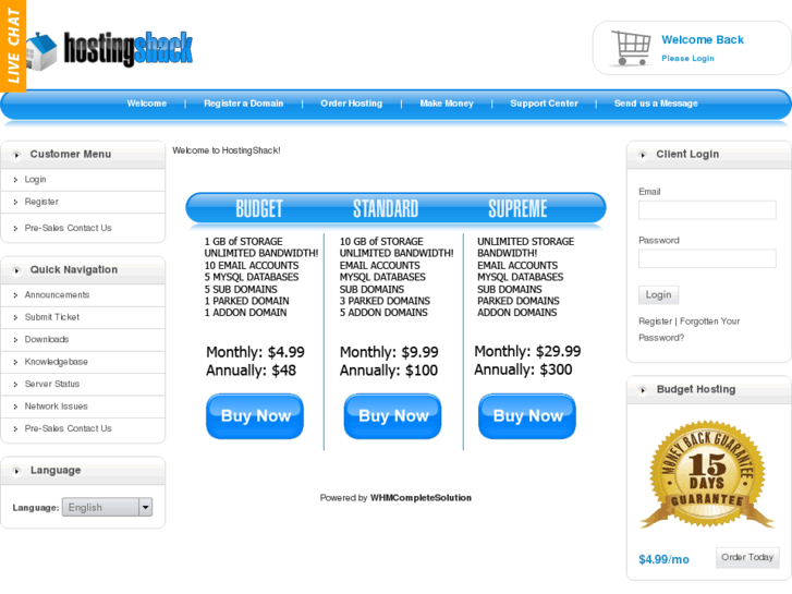 www.hostingshack.net