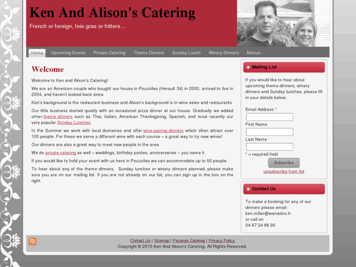 www.kenandalisonscatering.com