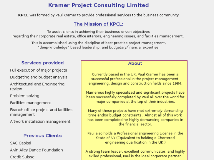 www.kramerprojects.com