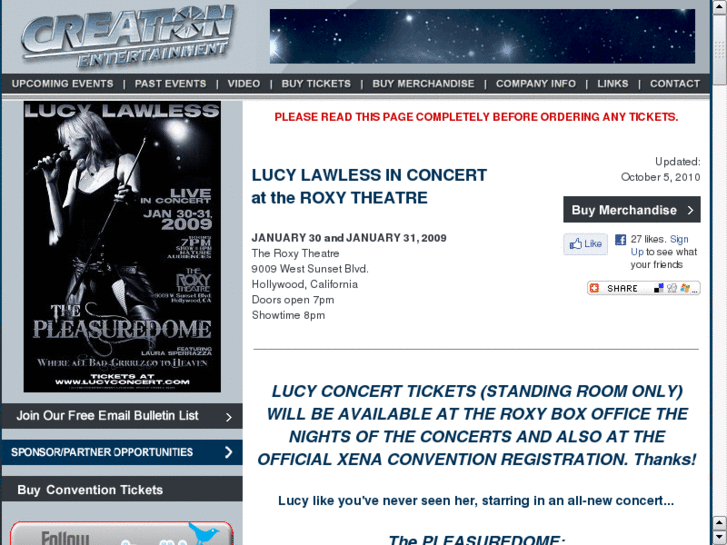 www.lucyconcert.com