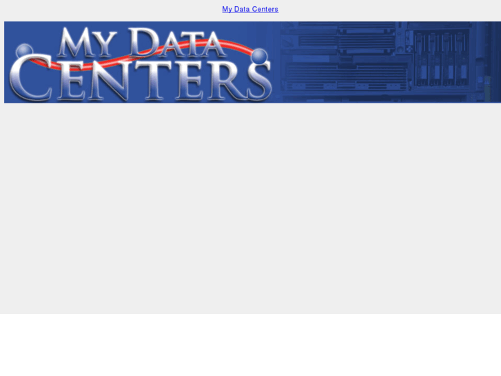 www.mydatacenters.net