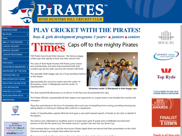 www.piratescricket.com