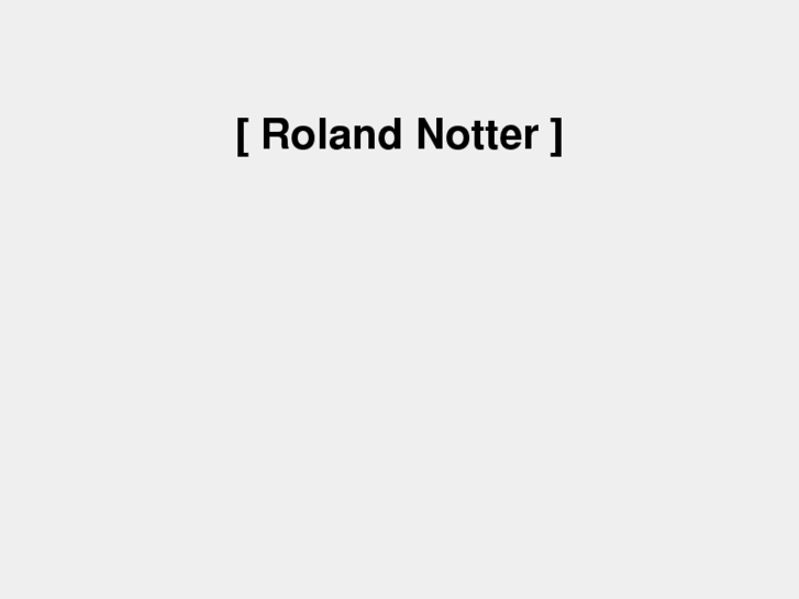 www.rolandnotter.com