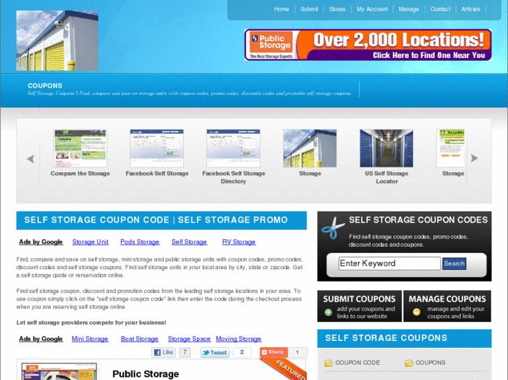 www.storagepromotioncode.com