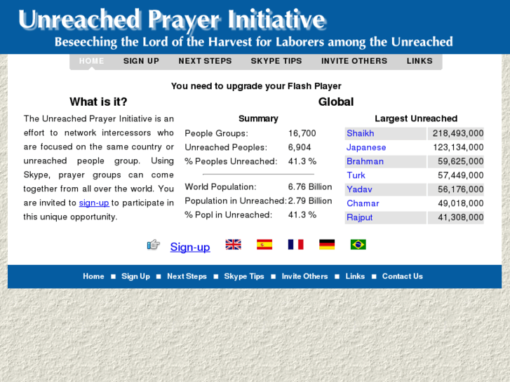 www.unreachedprayer.com