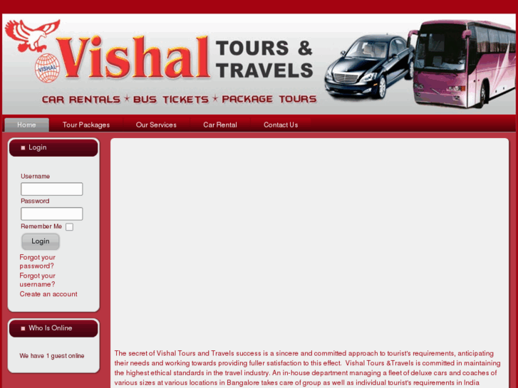 www.vishaltoursandtravels.com