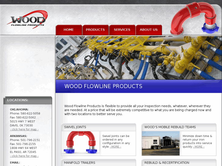 www.woodflowlineproducts.com