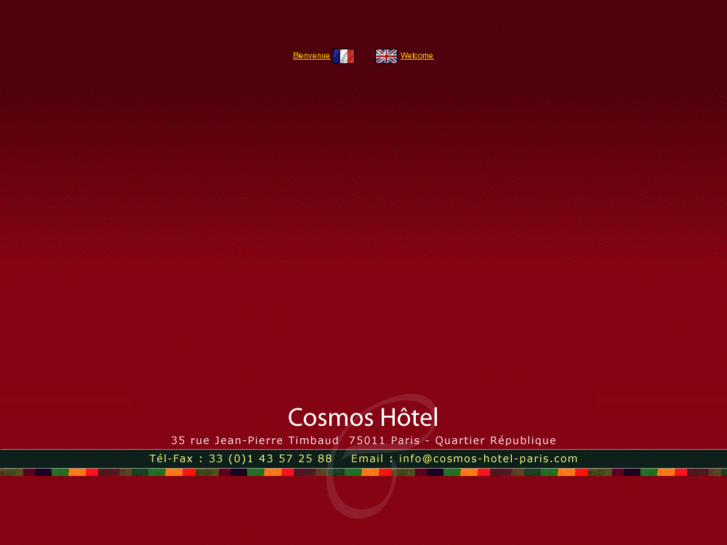 www.cosmos-hotel-paris.com