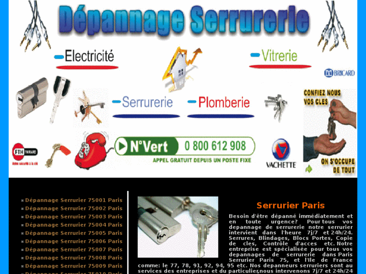 www.depannageserrurierparis75.net