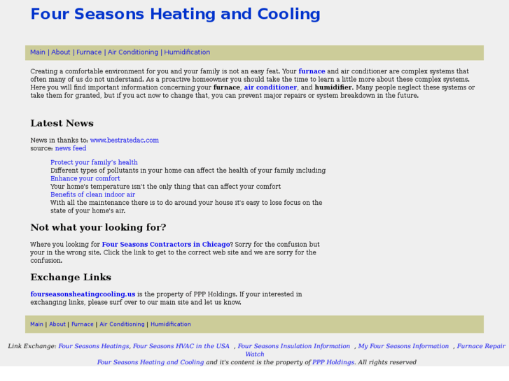 www.fourseasonsheatingcooling.us