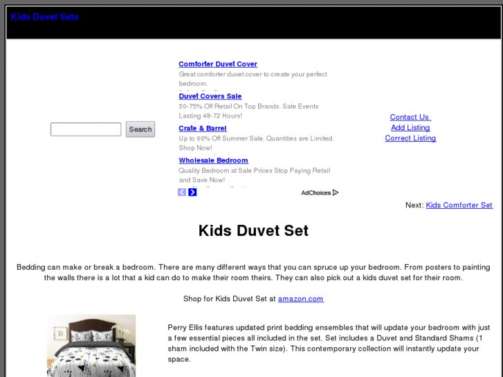 www.kidsduvetsets.com