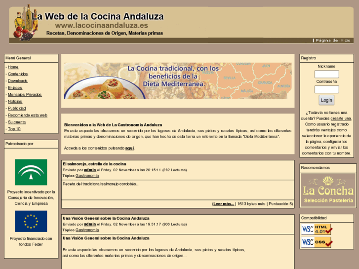 www.lacocinaandaluza.es