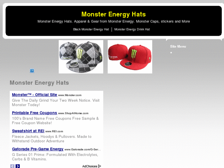 www.monsterenergyhats.net