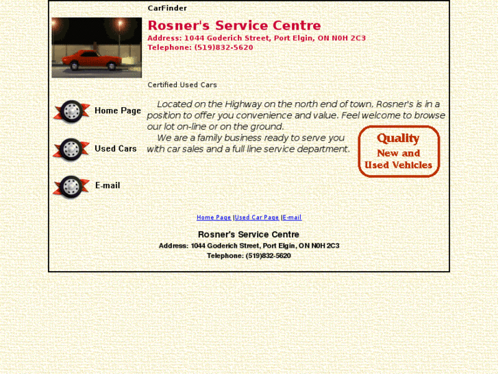 www.rosnersautosales.com