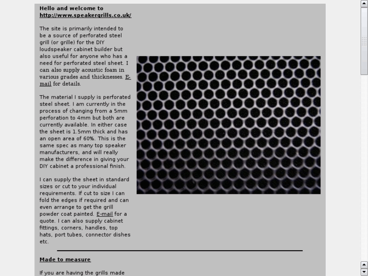 www.speakergrills.co.uk