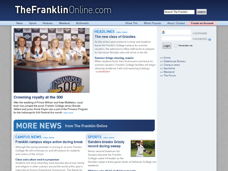 www.thefranklinonline.com