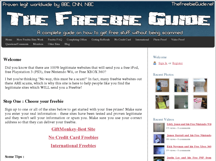 www.thefreebieguide.net