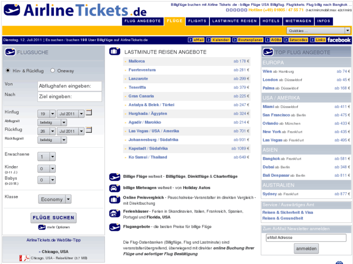 www.airlinetickets.de