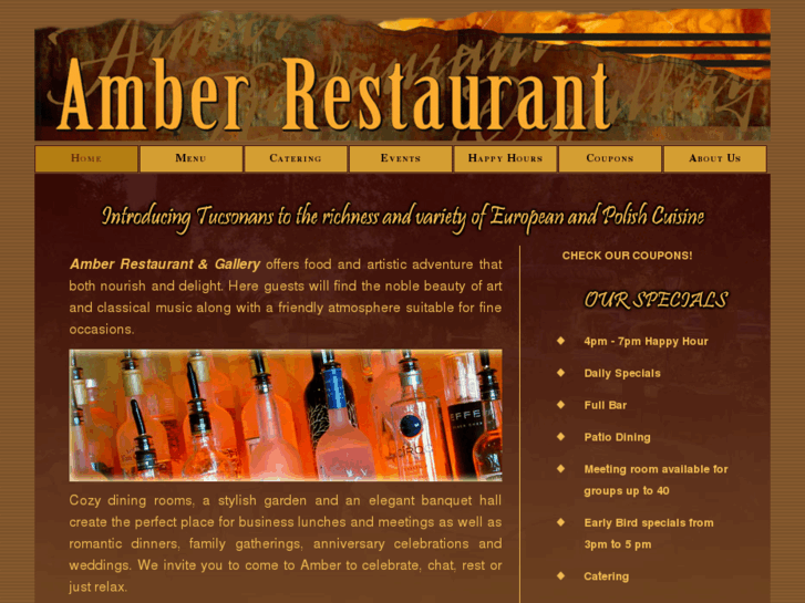 www.amberrestaurantgallery.com