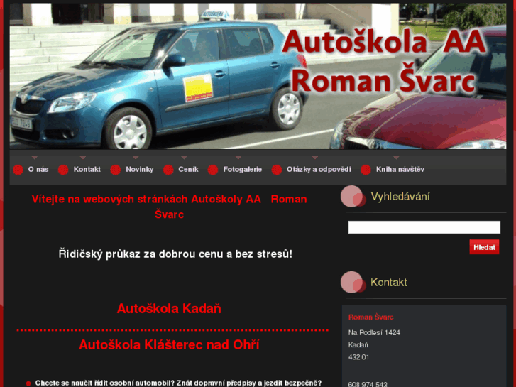 www.autoskolaaa.cz
